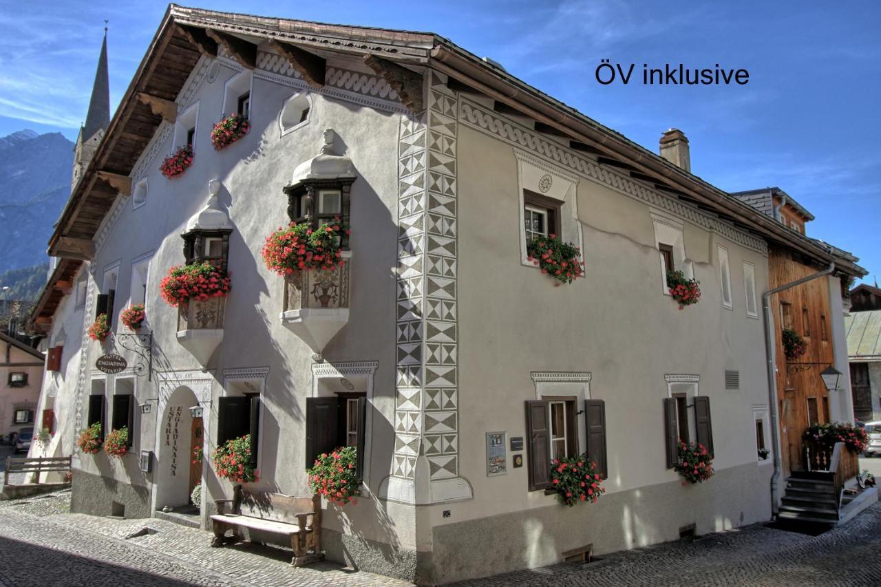 Hotel Engiadina Scuol Exteriér fotografie